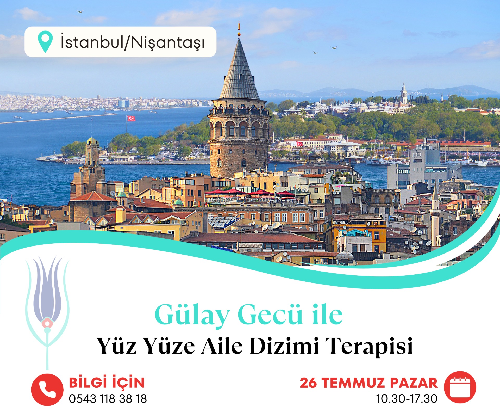 Gülay Gecü ile İstanbul Yüz Yüze Aile Dizimi Terapisi