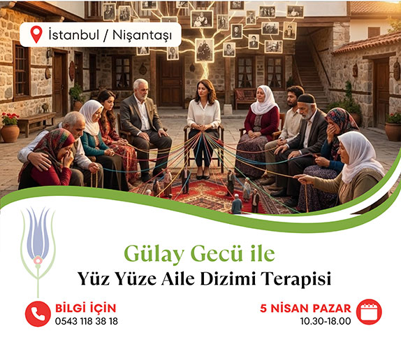 Gülay Gecü ile İstanbul Yüz Yüze Aile Dizimi Terapisi